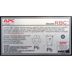 Batería para UPS APC APCRBC124