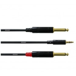 Cable Jack 3,5 st - 2 x...