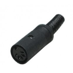 Conector Din hembra aereo 5...