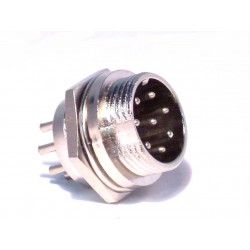 Base conector micro macho 8...