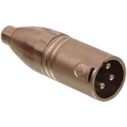 Adaptador XLR 3P macho a...