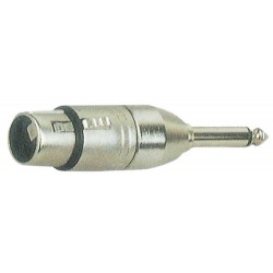 Adaptador XLR 3P hembra a...