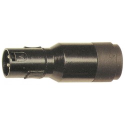 Adaptador XLR 3P macho a...