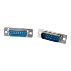 Conector Sub-D 15p macho 2...
