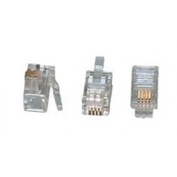 Conector telefonico RJ9 4P/4C