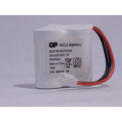 Bateria 2,4V 300mAh Ni-Cd 3...