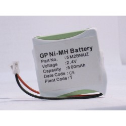 Bateria 2,4V 600mAh NI-MH...