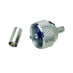 Conector PL RG59 crimp