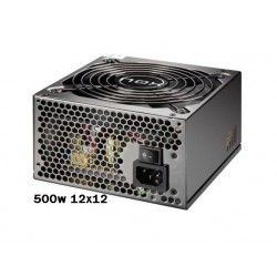Fuente ATX 500W Vent.12x12...