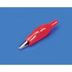 Pinza cocodrilo 32mm roja