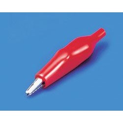 Pinza cocodrilo 60mm roja