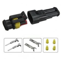 Conector M/H automovil 2C...