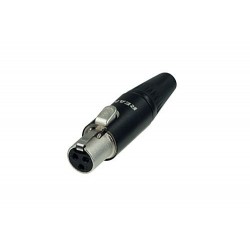 Conector mini XLR 3P aereo...