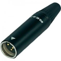 Conector mini XLR 3P aereo...