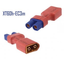 Conector RC adapt. XT60-EC3...
