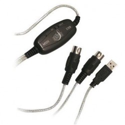 Convertidor USB a MIDI con...