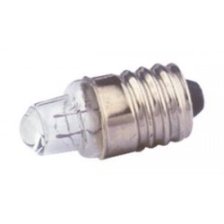 Lampara E10 3V 300ma con lente