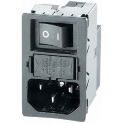 Conector IEC C14,...