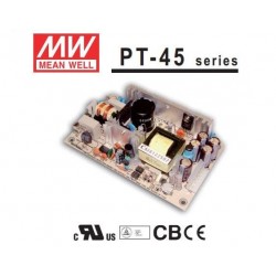 Mean Well Fuente triple...