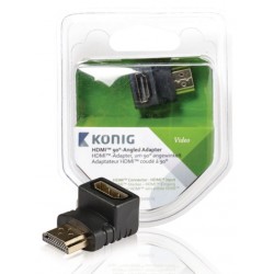 Adaptador HDMI M-H acodado...