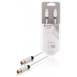 Cable antena F macho a F...