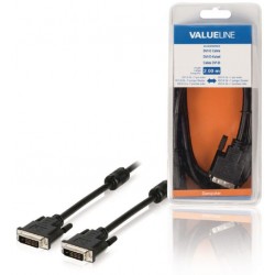 Cable monitor DVI-D 24+1 2m...