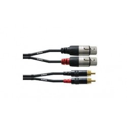 Cable 2 x RCA - 2 x XLR...