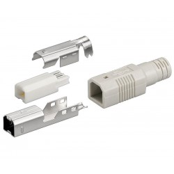 Conector USB B macho aereo...