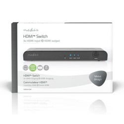 Conmutador HDMI 3-1+mando...