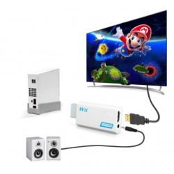 Convertidor Wii a HDMI + Audio 3,5mm