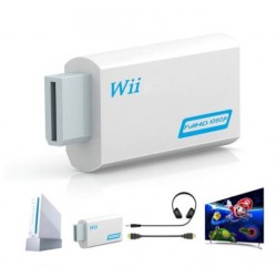 Convertidor Wii a HDMI + Audio 3,5mm