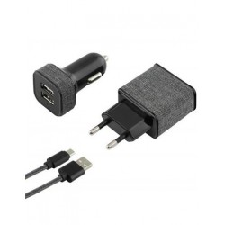 KSIX Pack 3 en 1  Cargador...