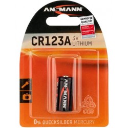 ANSMANN Pila CR123A Litio...