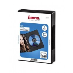 HAMA Caja Dvd Slim 1Cd X 5...