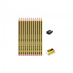 LAPICES 2 HB + BORRADOR +...