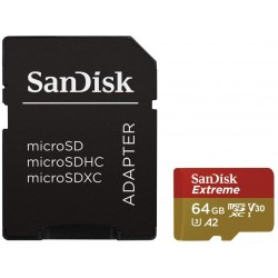 Tarjeta MicroSD de 64GB Sandisk Extreme