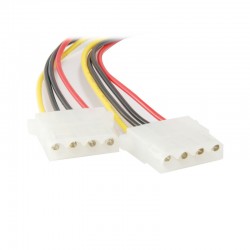 Cable Duplicador Molex 4 Pin M a 2x 4 Pin H Equip