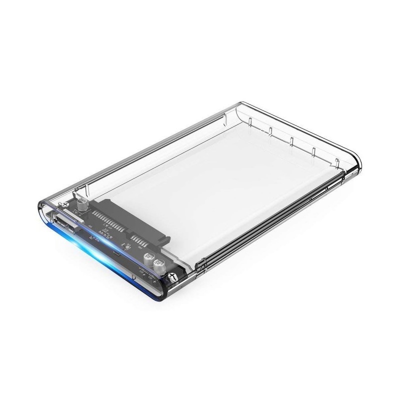 Caja USB 3.0 para Disco de 2,5" SATA SSD Coolbox COO-SCT-2533 Transparente