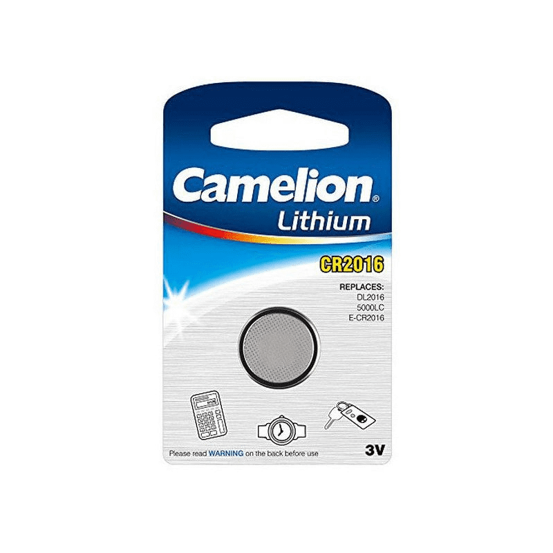 Pila Botón CR2016 Camelion Lithium