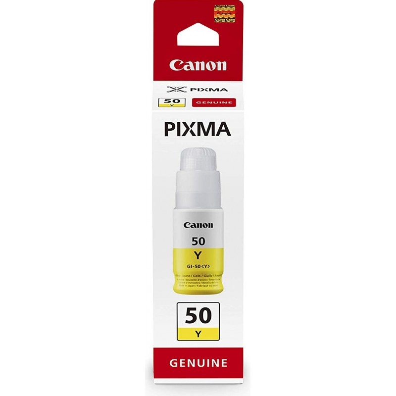 Tinta Canon 50 Amarillo GI-50Y