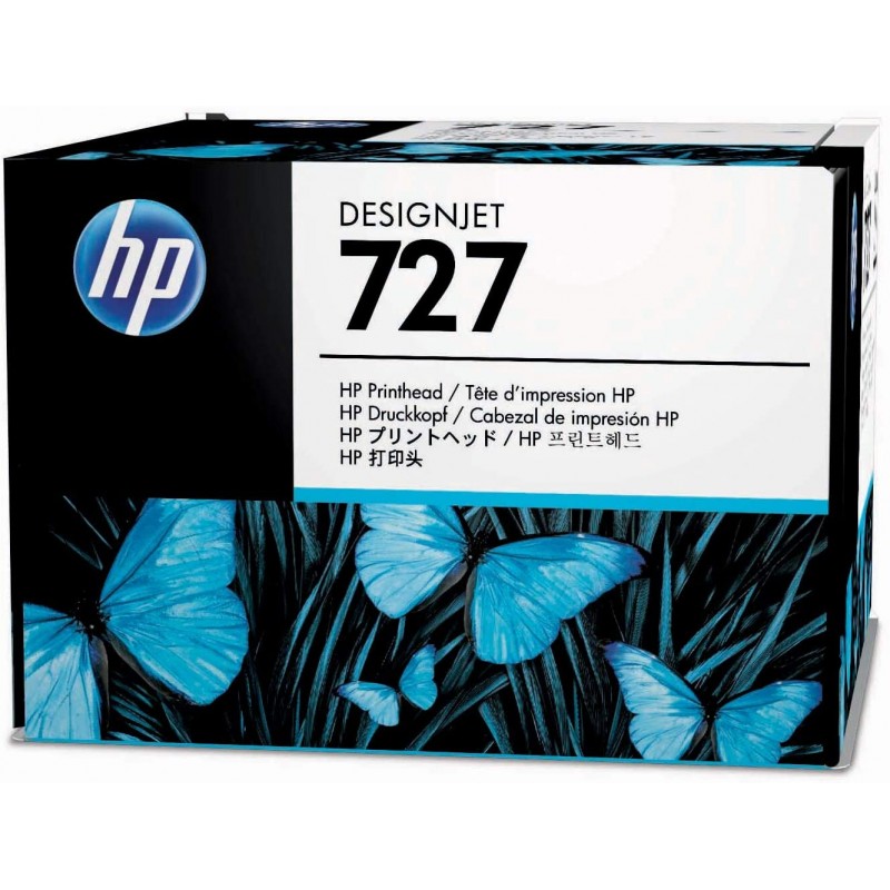 Cabezal de Impresión HP 727 Negro/Cian/Magenta/Amarillo