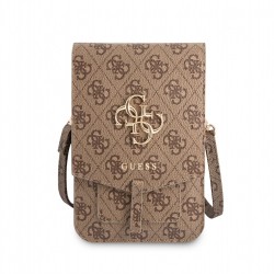 GUESS bandolera LOGO MARRON