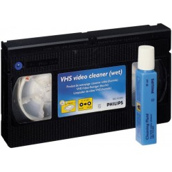Cinta Limpiadora para VHS Philips