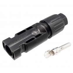 Conector macho aereo panel...