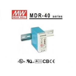 Mean Well. Fuente carril...