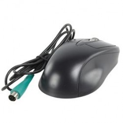 Raton optico con cable PS2...