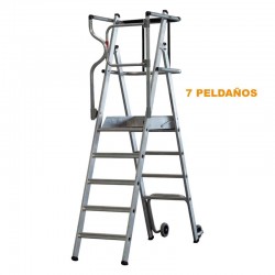 ESCALERA ALUMINIO PLEGABLE...