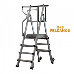 ESCALERA ALUMINIO PLEGABLE...