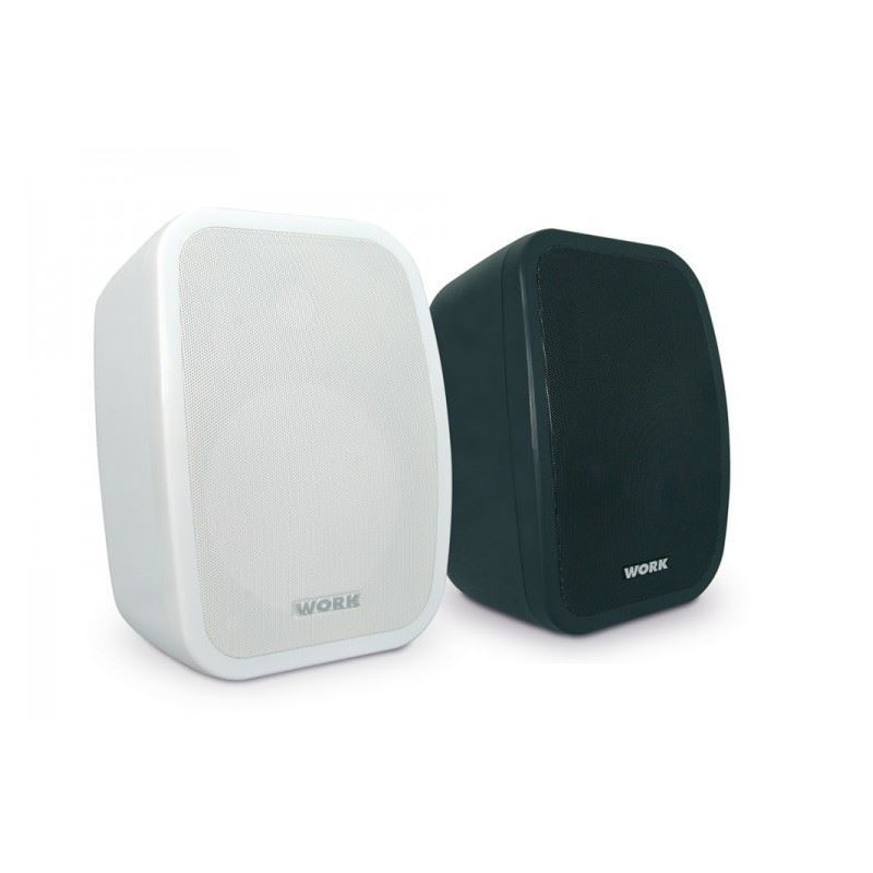 Cajas Acústicas Superficiales Para Altavoces DIN 100x100 Mm - Pack De 2, Estilo Retro, Para Coche, Barco, Camión