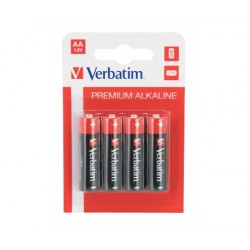 Pilas alcalinas AA Verbatim...